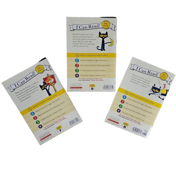 Set of 3 Pete the Cat Books I Can Read! My First Shared Reading - Picture 2 of 2